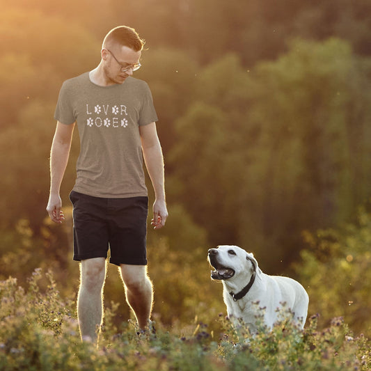 Dog Lover Men's Jersey Short Sleeve Tee - ZumBuys