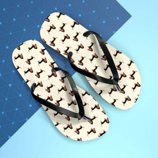 Doxie Craze Women's Flip Flops - ZumBuys