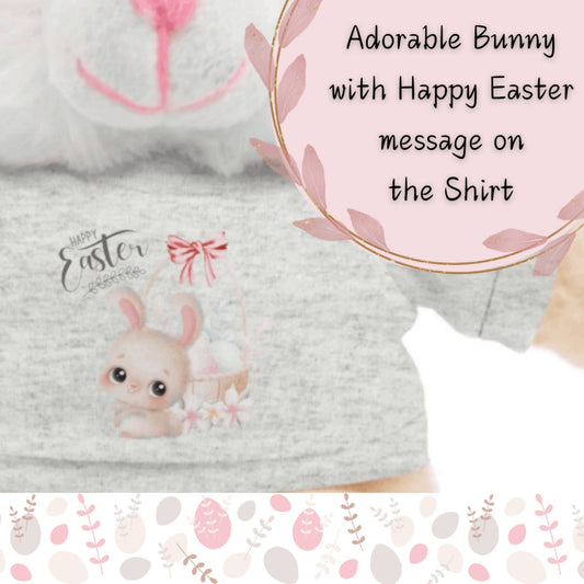 Easter Joy Bunny Stuffed Animals with Tee - ZumBuys