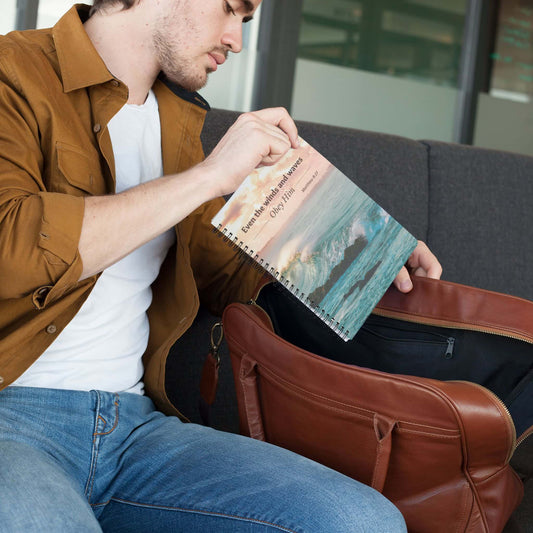 Even the Winds Spiral Notebook - Ruled Line - ZumBuys