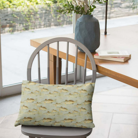 Fintastic Fish Spun Polyester Lumbar Pillow - ZumBuys