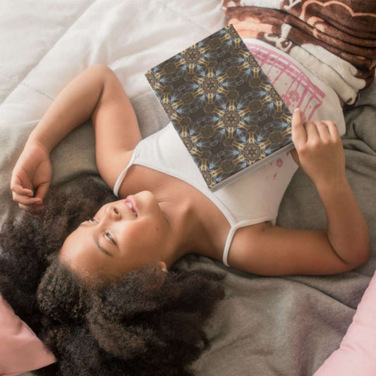 Gilt Fractal Journal - Ruled Line - ZumBuys