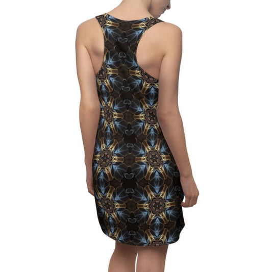 Gilt Fractal Women's Racerback Dress - ZumBuys