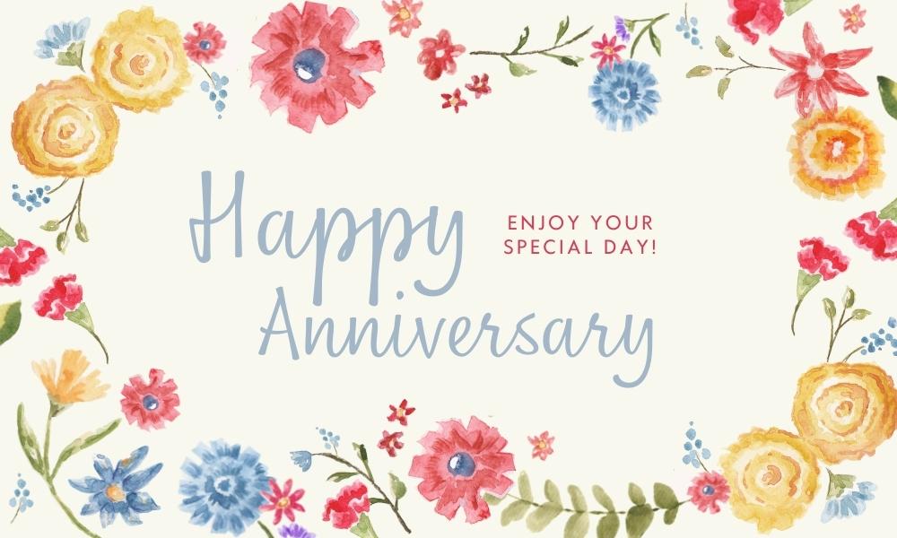 Happy Anniversary Gift Card - ZumBuys