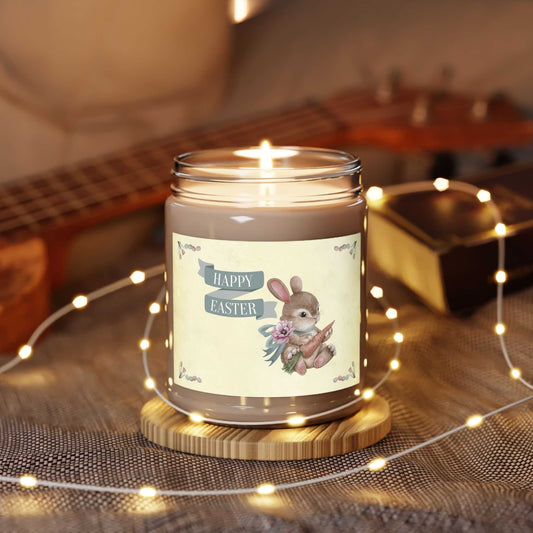Happy Easter Bunny Scented Candles, 9oz - ZumBuys