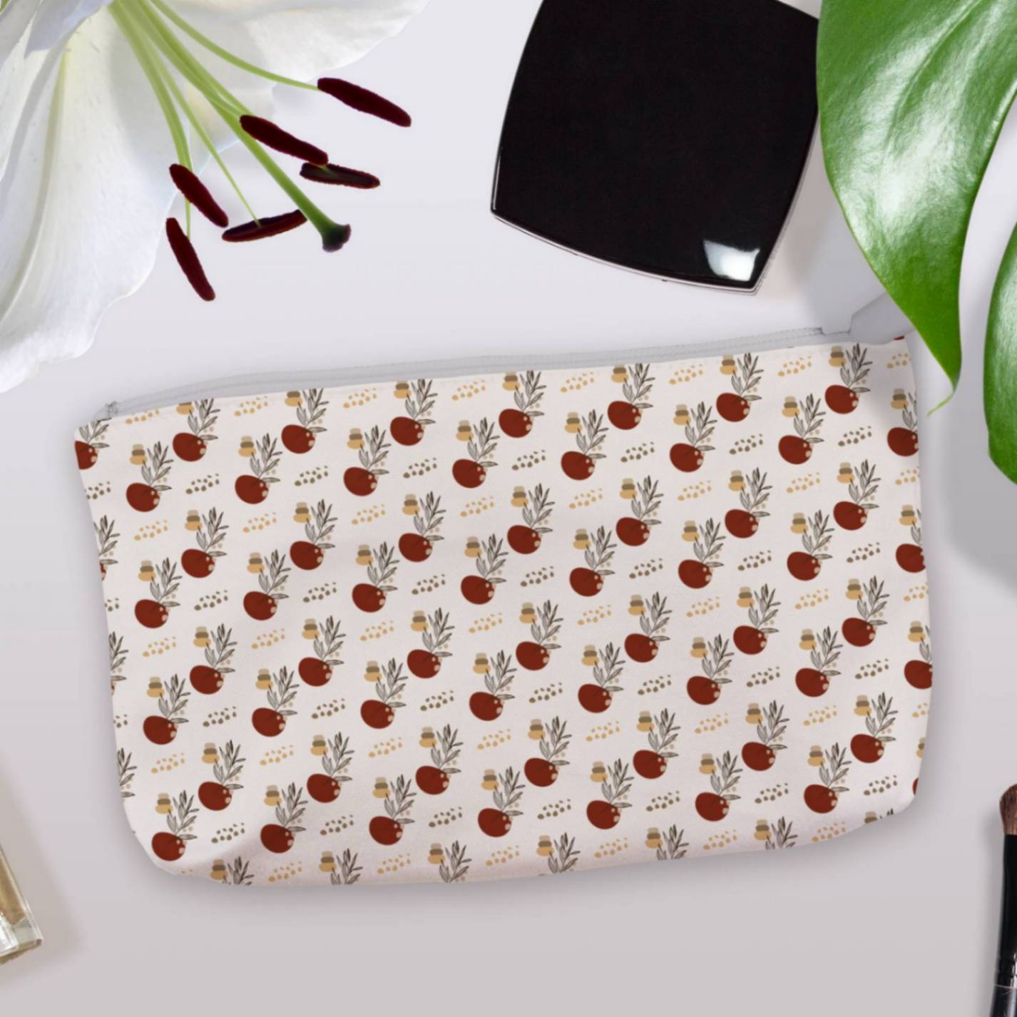 Infinite Red Boho Accessory Pouch - ZumBuys