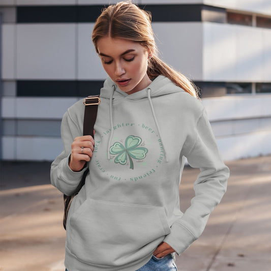 Irish Clover Women's Heavy Blend™ Hooded Sweatshirt - ZumBuys