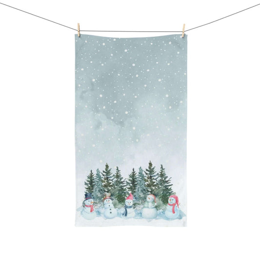 Let it Snowmen Hand Towel - ZumBuys