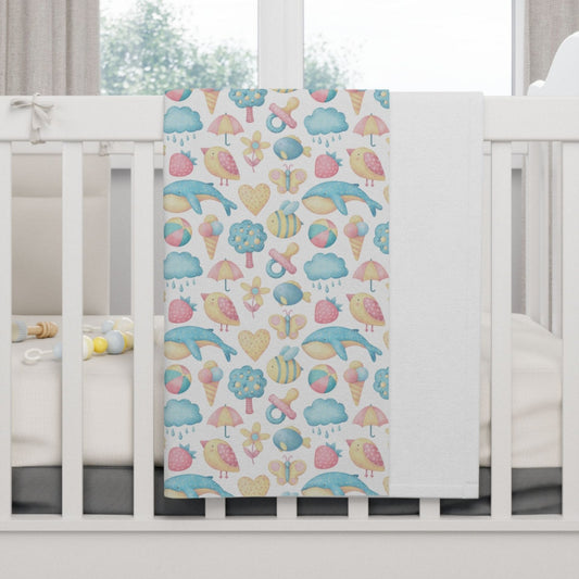 Little Funtimes Soft Fleece Baby Blanket - ZumBuys