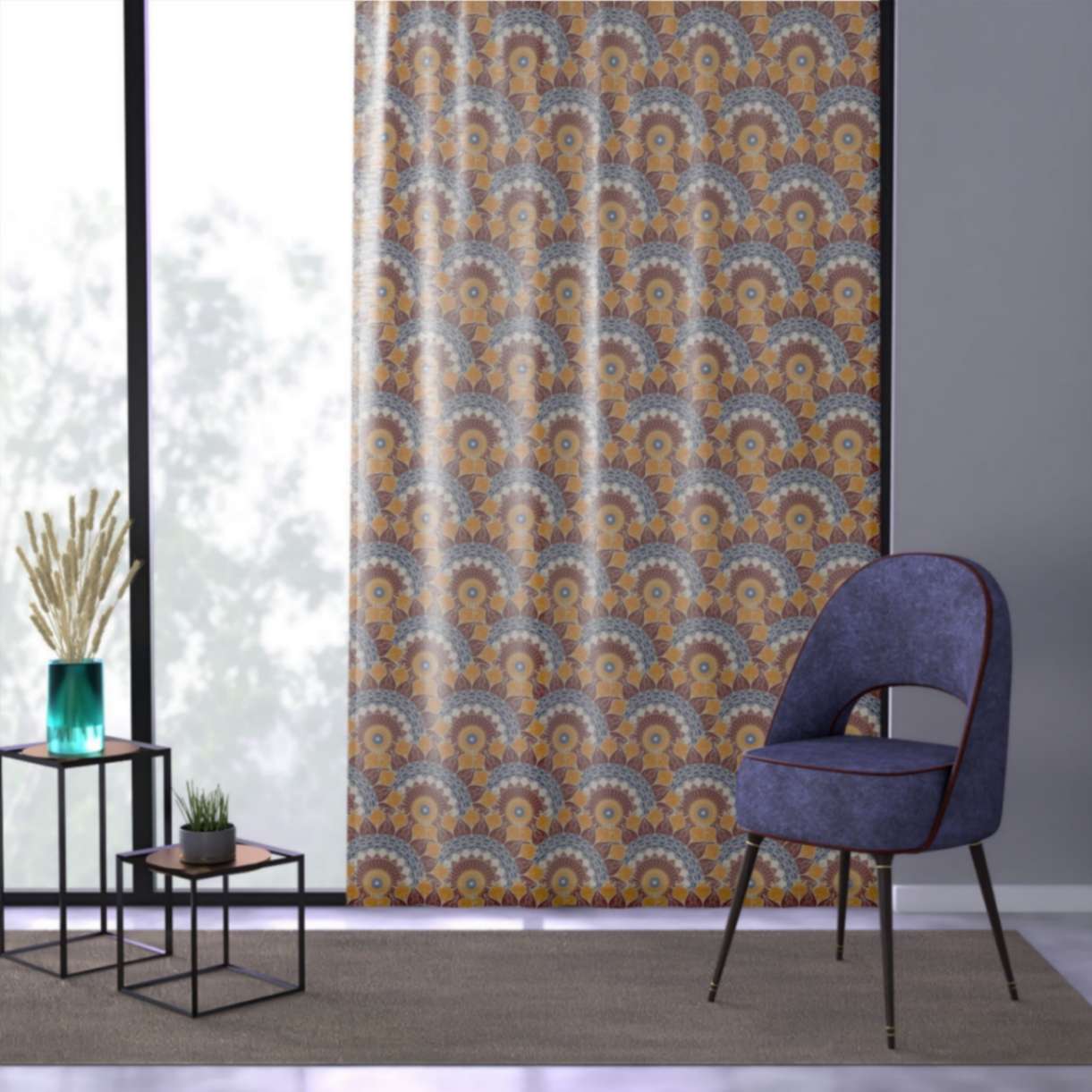 Moroccan Rays Window Curtain - ZumBuys