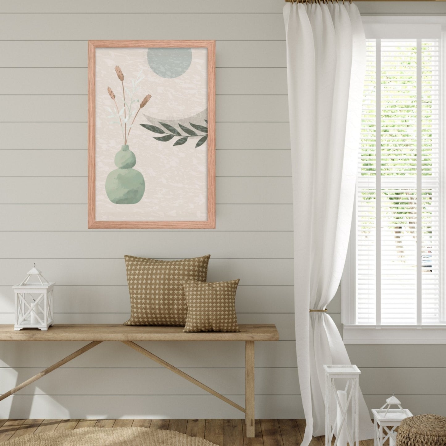 Parched Petals Framed Artwork - ZumBuys