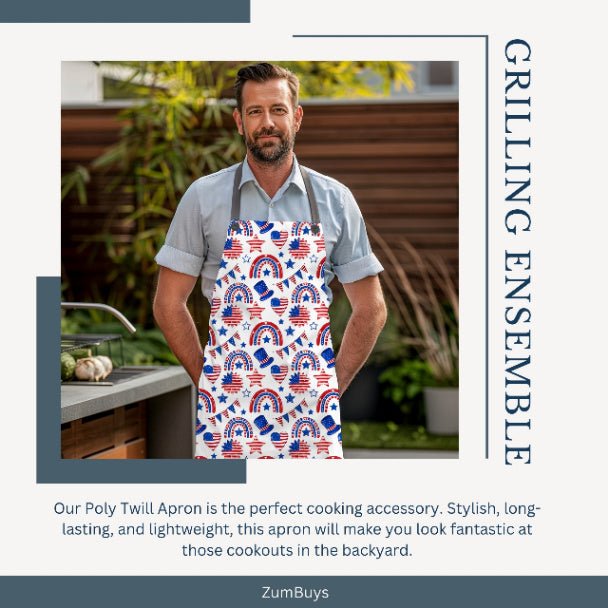 Patriotic Splendor Apron - ZumBuys