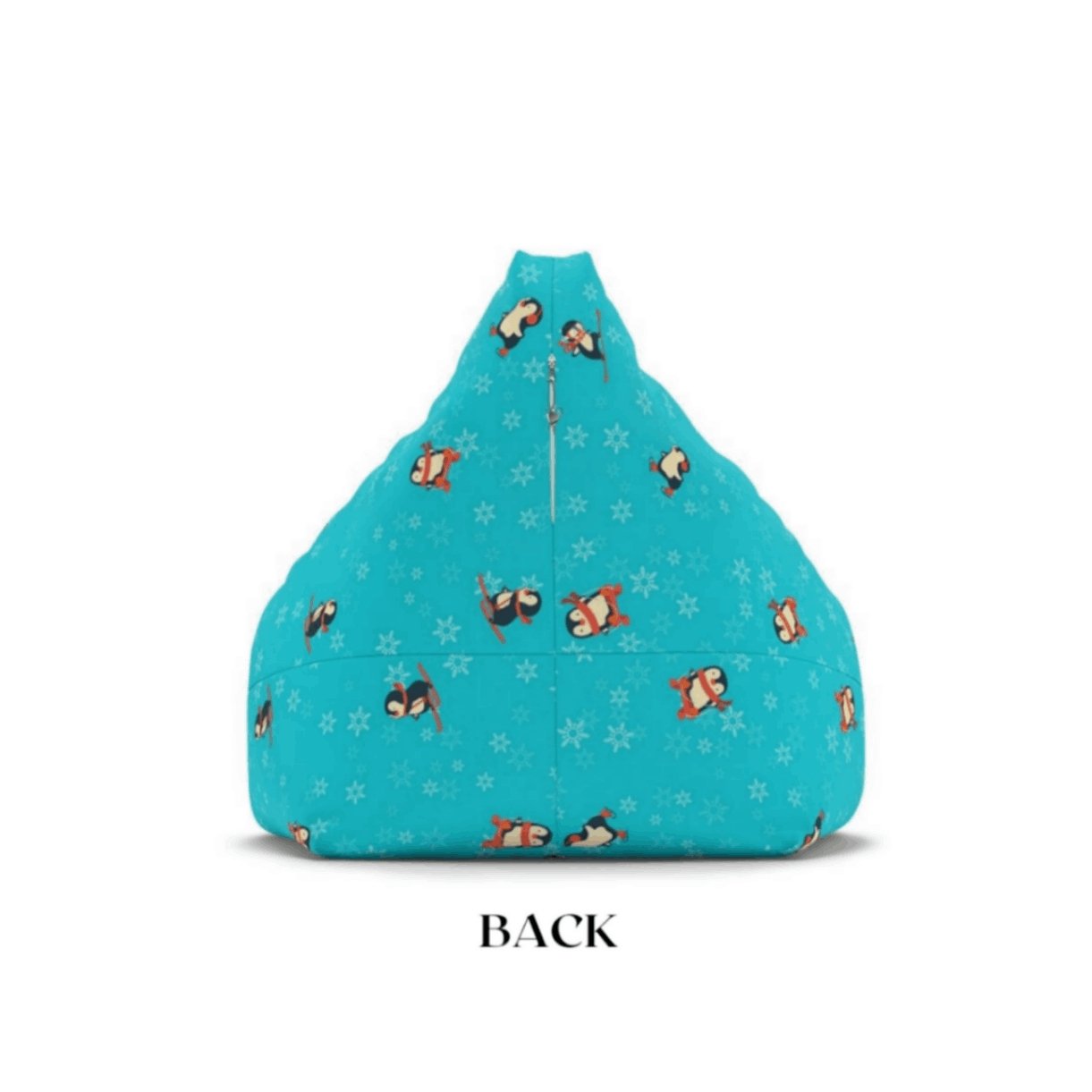 Penguins on Ice Bean Bag Chair Cover - ZumBuys