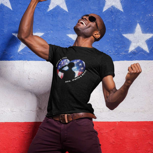 Proud Salute Men's Jersey Short Sleeve Tee - ZumBuys