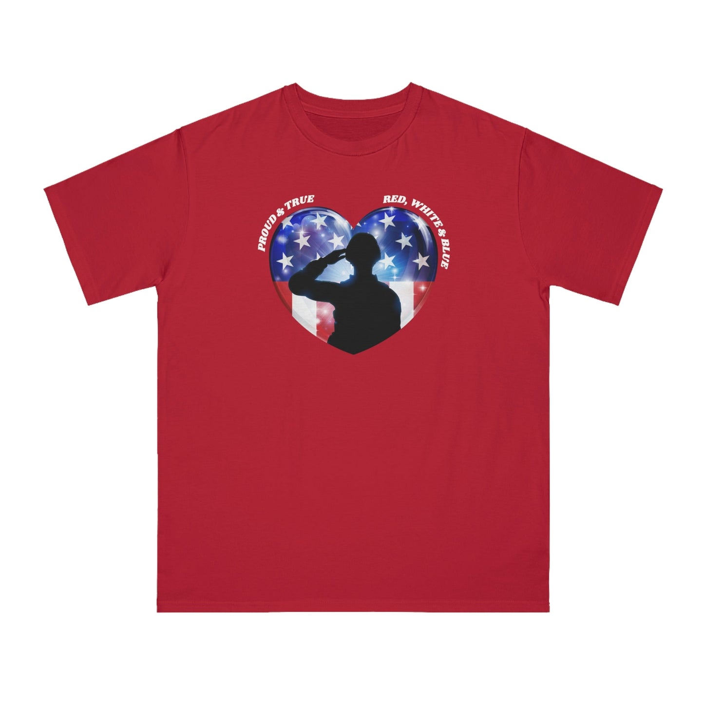 Proud Salute Organic Men's Classic T-Shirt - ZumBuys