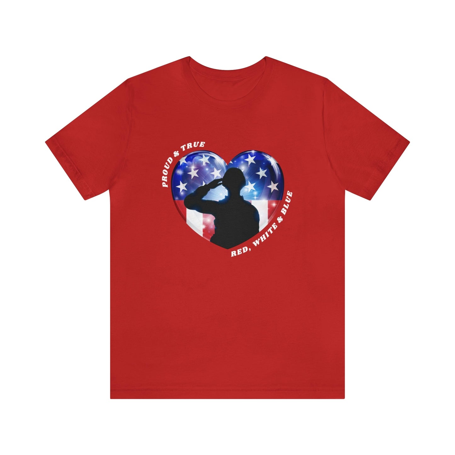 Proud Salute Women's Jersey Short Sleeve Tee - ZumBuys