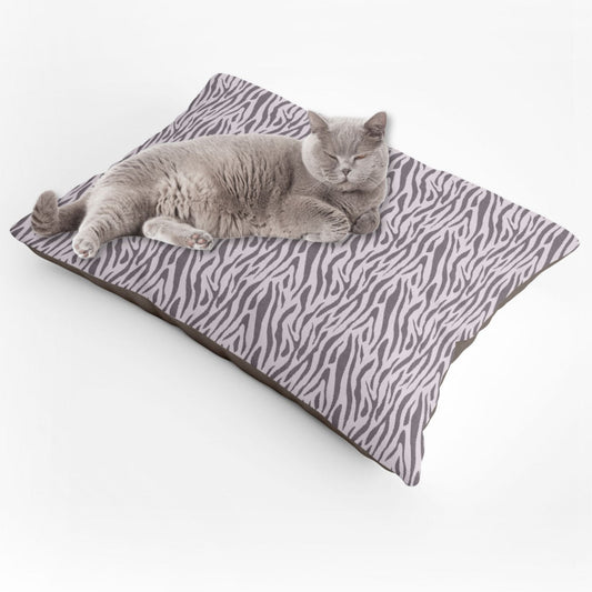Purple Zebra Pet Bed - ZumBuys