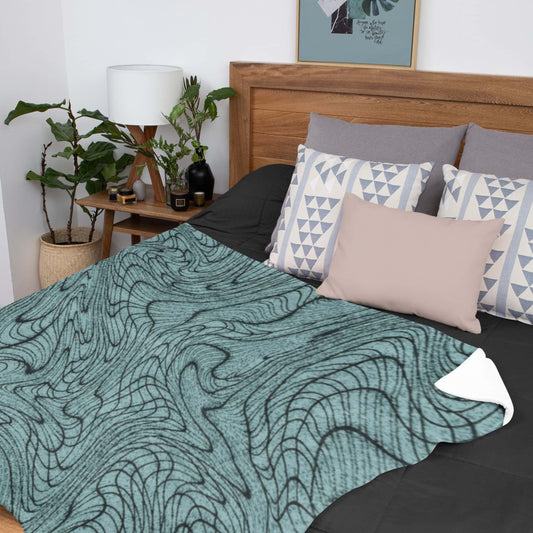 Radiant Mint Minky Blanket - ZumBuys