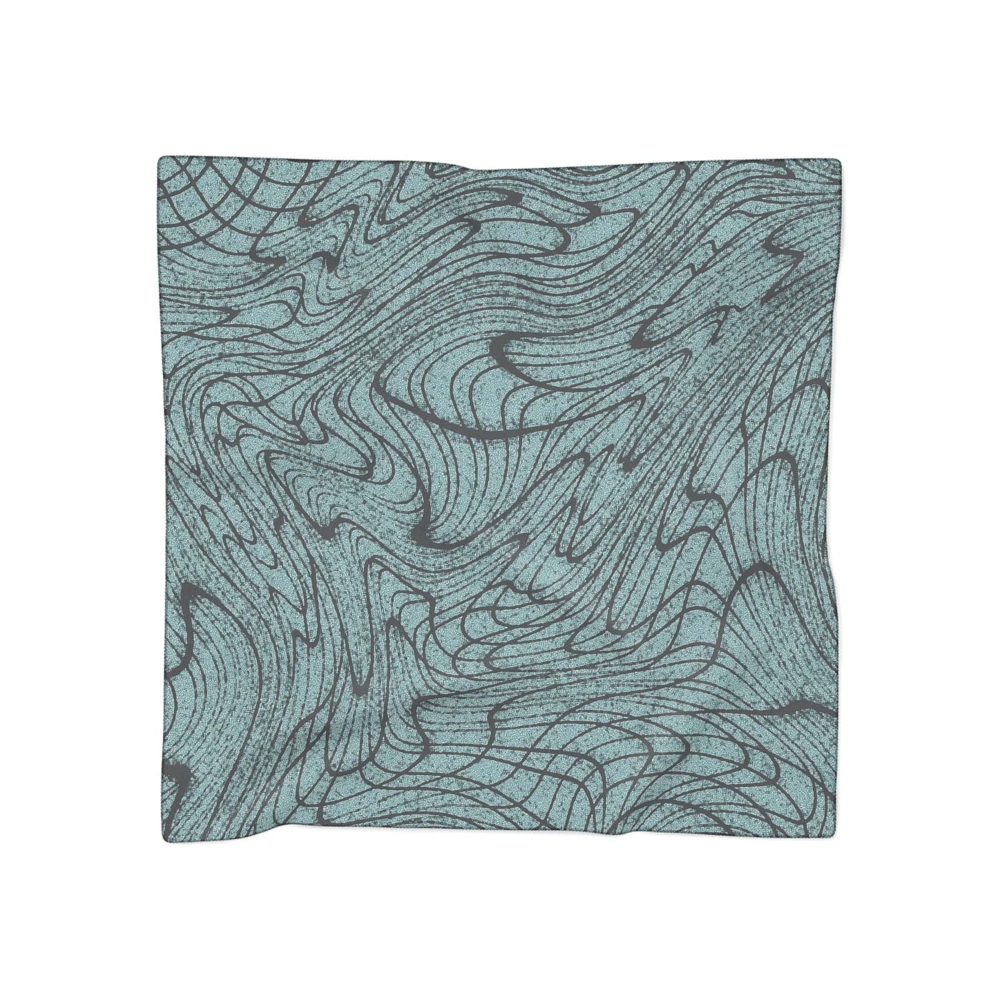 Radiant Mint Poly Scarf - ZumBuys