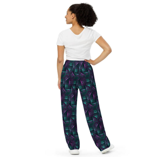 Radiant Reflections Women's Wide Leg Pants - ZumBuys