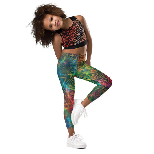 Rainbow Shine Kid's Leggings - ZumBuys