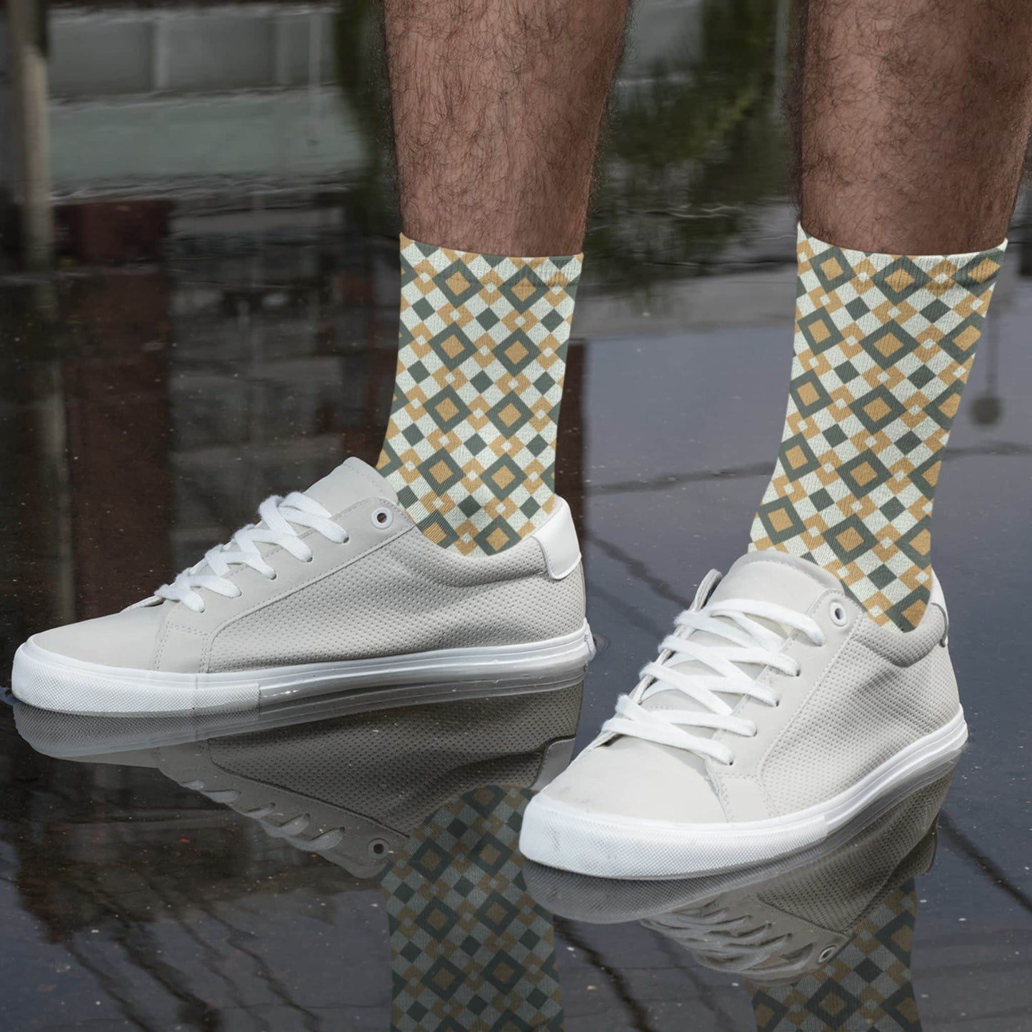 Retro Rhomb Socks - ZumBuys
