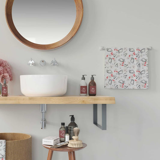 Seashells Hideaway Face Towel - ZumBuys
