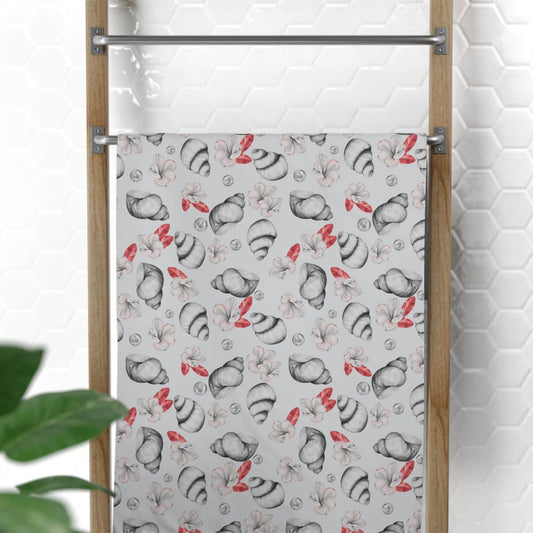 Seashells Hideaway Polycotton Towel - ZumBuys