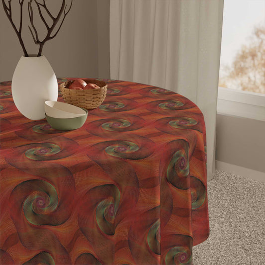Sinopia Swirl Tablecloth - ZumBuys