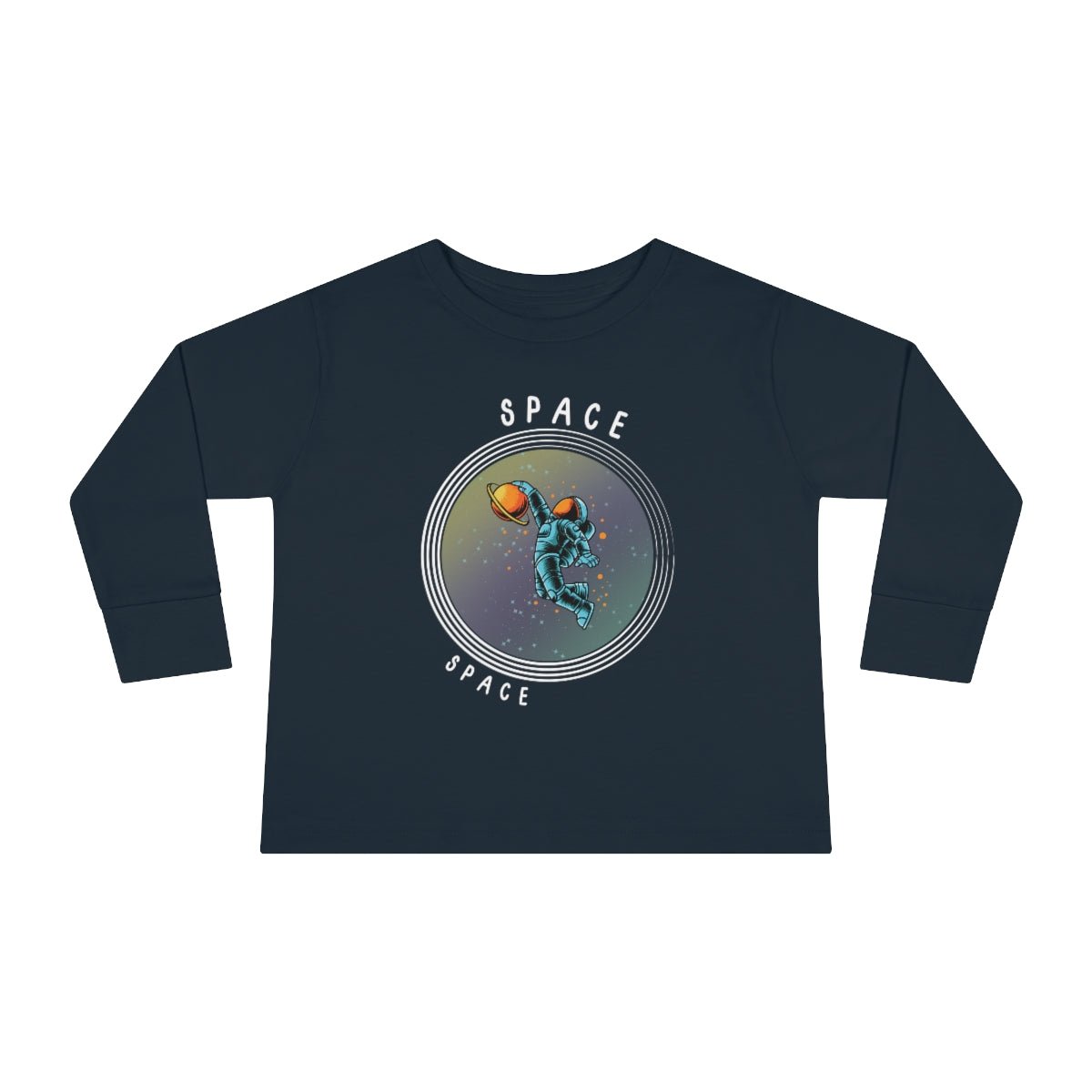 Spaceman Toddler Long Sleeve Tee - ZumBuys