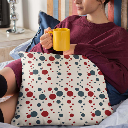 Speckled Dots Spun Polyester Square Pillow - ZumBuys