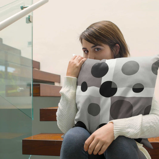 Square Harmony Spun Polyester Square Pillow - ZumBuys