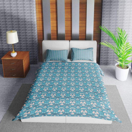 Teal Flywheel Comforter Comforter - ZumBuys
