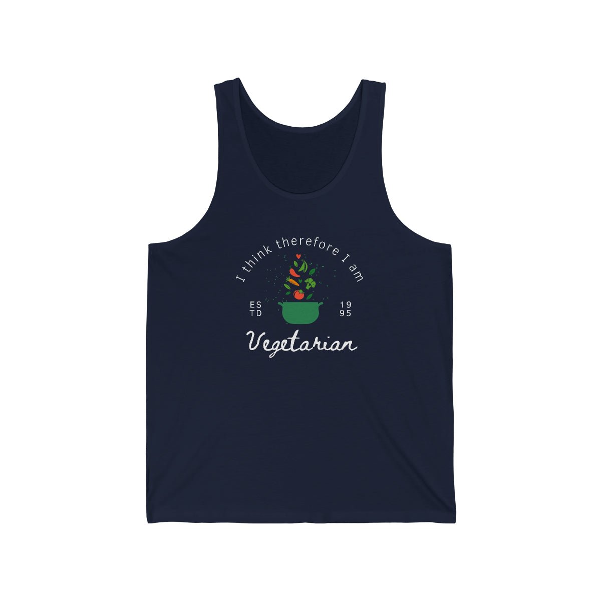 Think Vegan Jersey Tank Top - ZumBuys