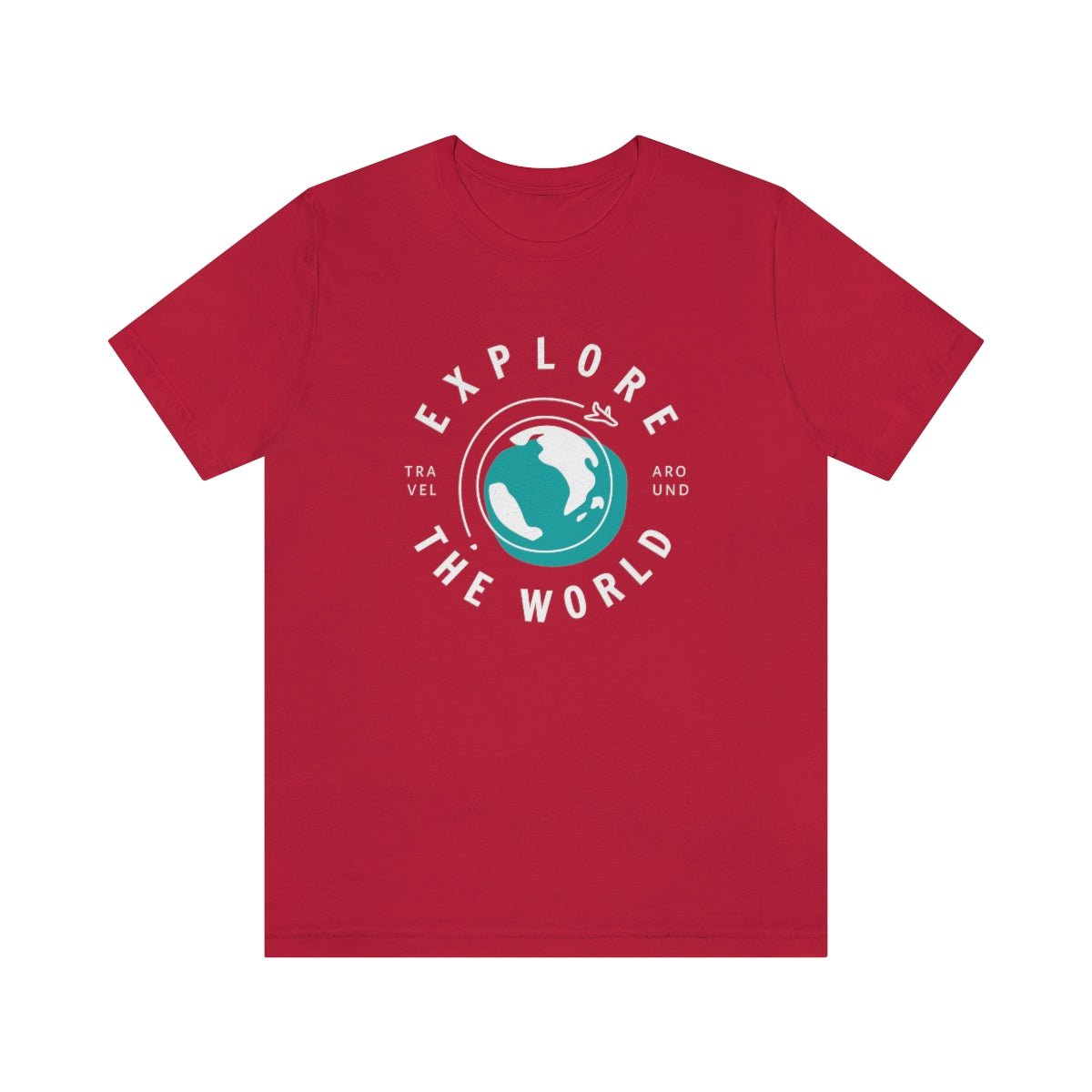 Travel Around Men's Jersey Short Sleeve Tee - ZumBuys