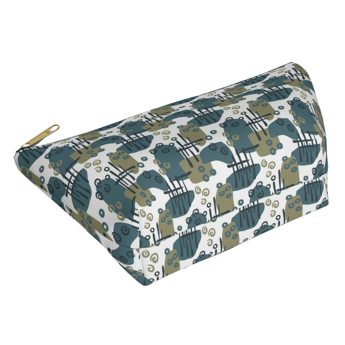 Urbane Squiggles Accessory Pouch w T-bottom - ZumBuys
