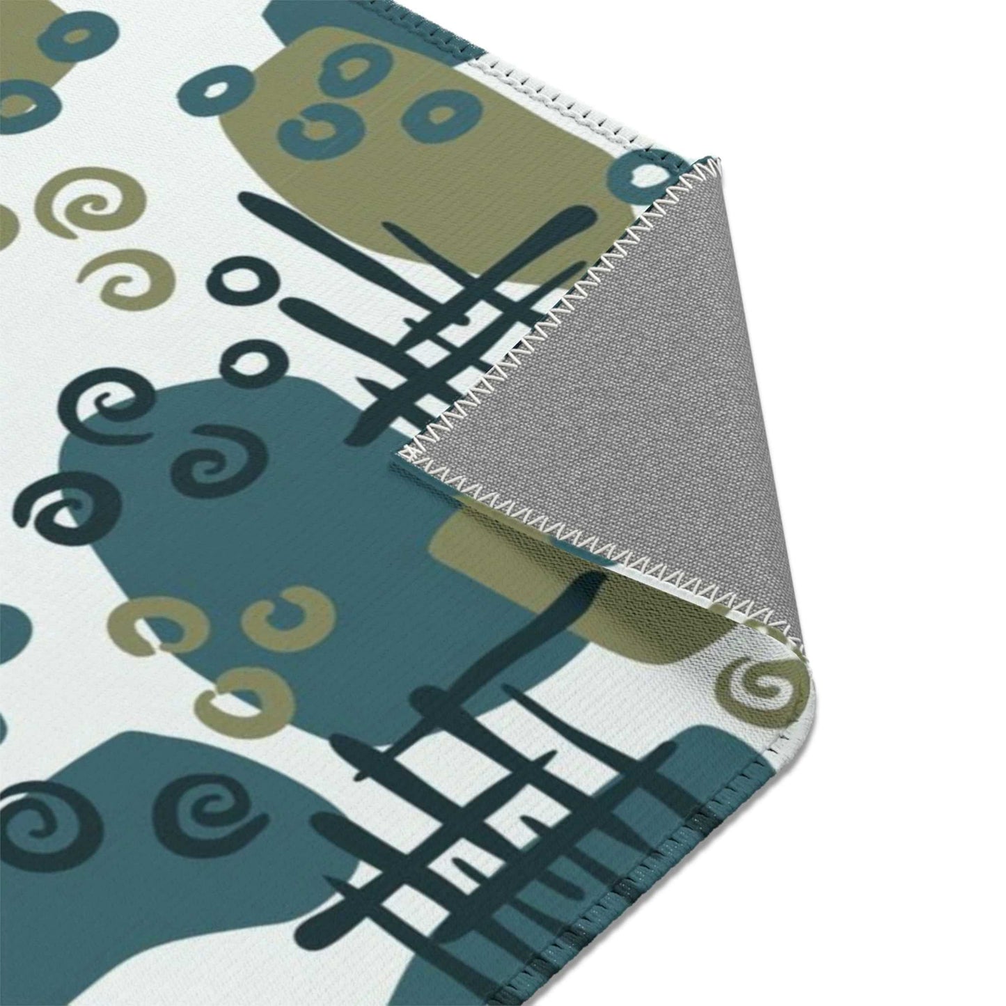 Urbane Squiggles Area Rug - ZumBuys