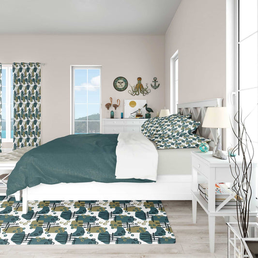 Urbane Squiggles Area Rug - ZumBuys