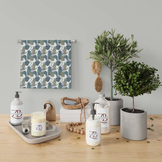 Urbane Squiggles Face Towel - ZumBuys