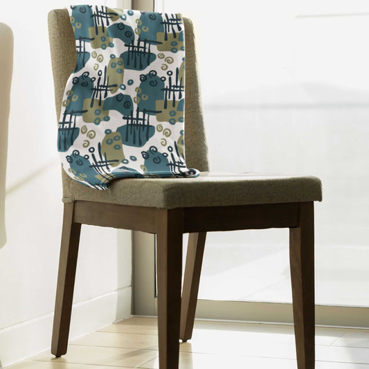 Urbane Squiggles Minky Blanket - ZumBuys