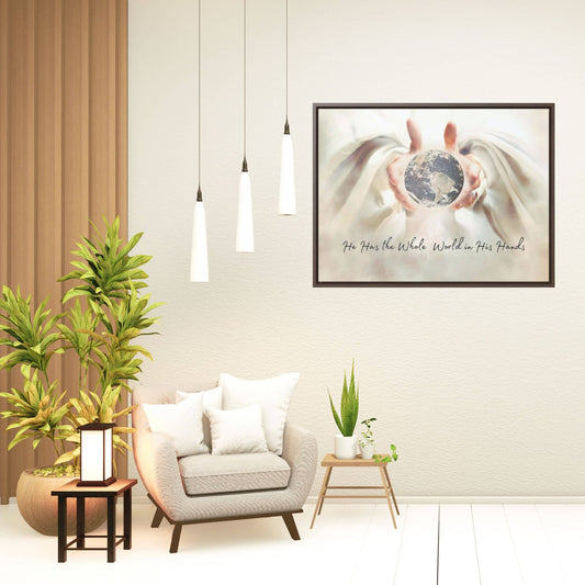 World in His Hands Gallery Canvas Wrap - ZumBuys