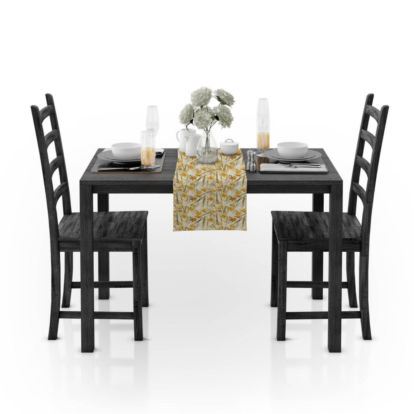 Yellow Daffodilly Table Runner (Cotton, Poly) - ZumBuys