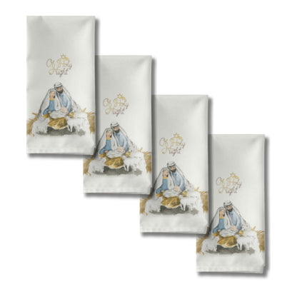 Blessed Night Cloth Napkin Set of 4