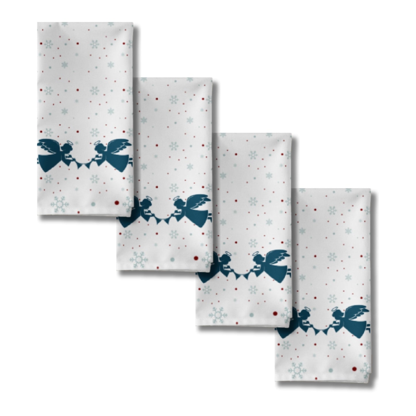Hark the Herald Cloth Napkin Set of 4