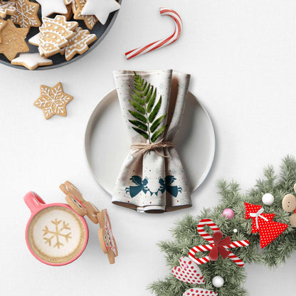 Hark the Herald Cloth Napkin Set of 4