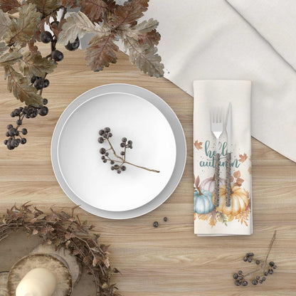 Hello Autumn Cloth Napkin Set of 4