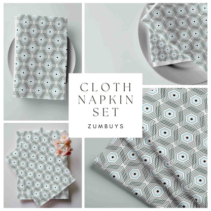 Octamesh Cloth Napkin Set of 4