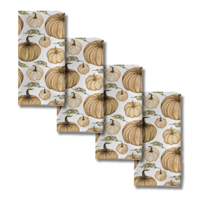 Pumpkin Bounty Cloth Napkin Set of 4