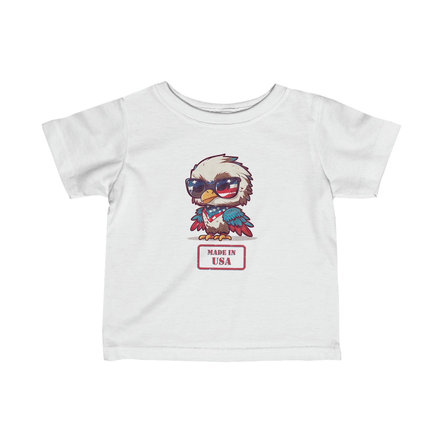 All American Eaglet Infant Fine Jersey Tee - ZumBuys