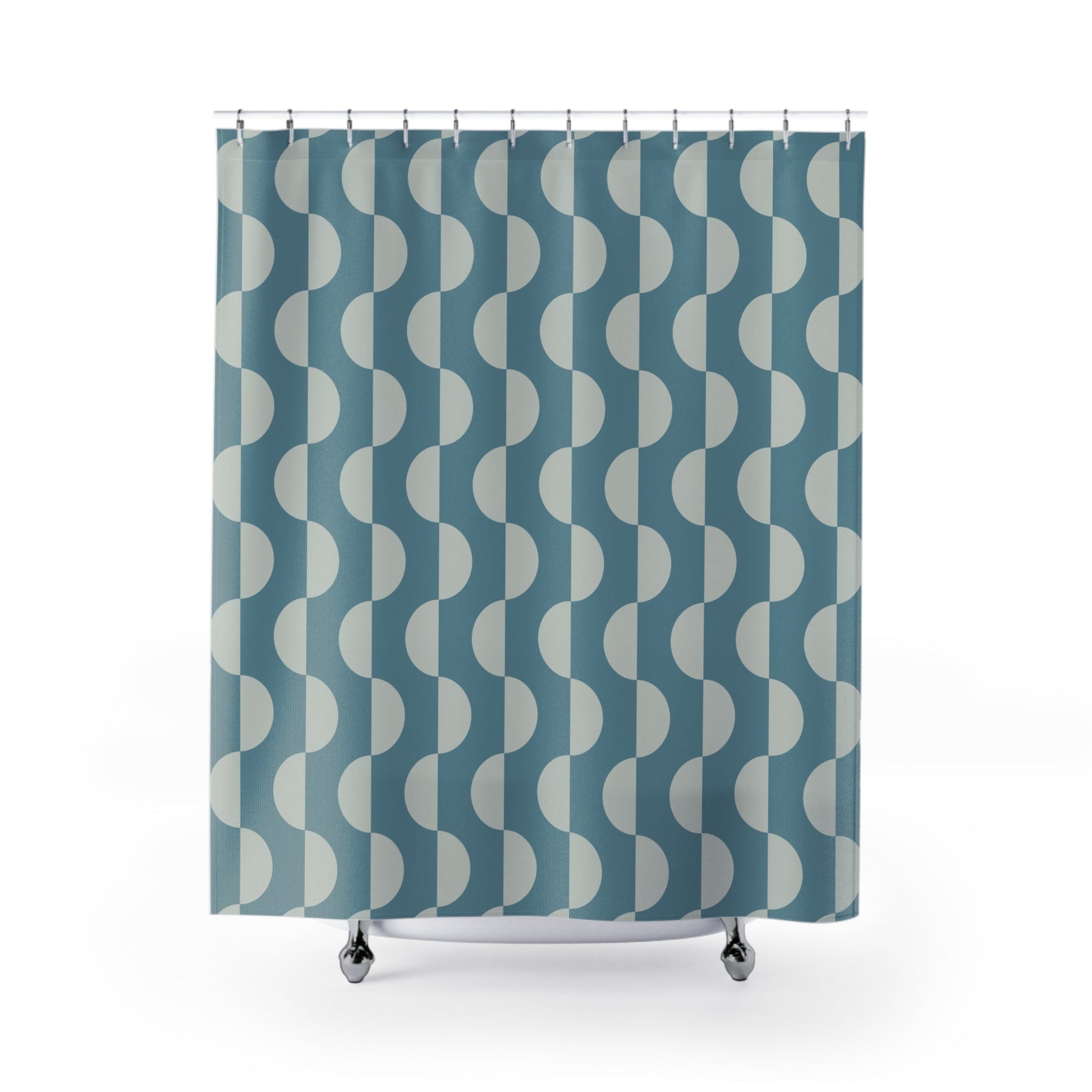 Arc Rhythm Shower Curtain - ZumBuys